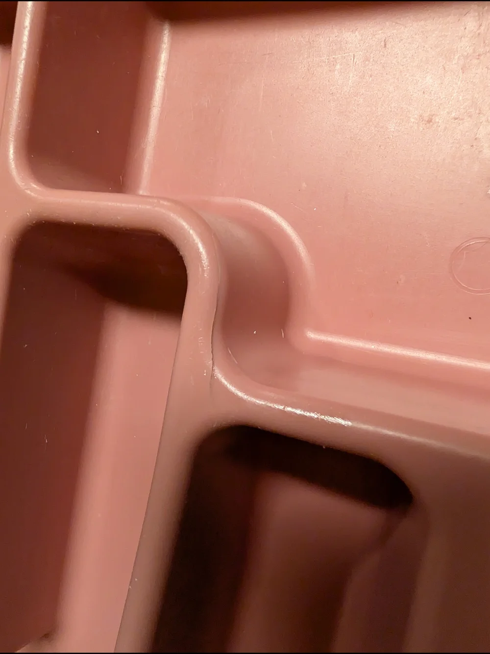 Rubbermaid hard plastic